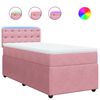 vidaXL &Kappa;&rho;&epsilon;&beta;ά&tau;&iota; Boxspring &mu;&epsilon; &Sigma;&tau;&rho;ώ&mu;&alpha; &Rho;&omicron;&zeta; 100x200 &epsilon;&kappa;. &Beta;&epsilon;&lambda;&omicron;ύ&delta;&iota;&nu;&omicron;
