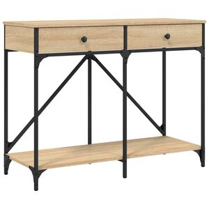 vidaXL &Tau;&rho;&alpha;&pi;έ&zeta;&iota; &Kappa;&omicron;&nu;&sigma;ό&lambda;&alpha; Sonoma &Delta;&rho;&upsilon;&sigmaf; 100x39x78,5 &epsilon;&kappa;. &Epsilon;&pi;&epsilon;&xi;&epsilon;&rho;&gamma;&alpha;&sigma;&mu;έ&nu;&omicron; &Xi;ύ&lambda;&omicron;
