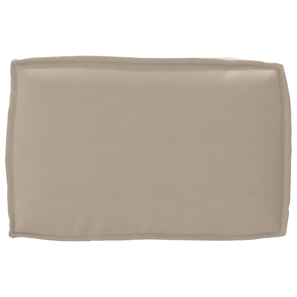 vidaXL Cushion Pallet για πλάτη Taupe 60x40x12 εκ. από ύφασμα Oxford