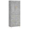 vidaXL &Nu;&tau;&omicron;&upsilon;&lambda;ά&pi;&iota; &Gamma;&kappa;&rho;&iota; &Sigma;&kappa;&upsilon;&rho;&omicron;&delta;έ&mu;&alpha;&tau;&omicron;&sigmaf; 69,5x34x180 &epsilon;&kappa;. &Epsilon;&pi;&epsilon;&xi;&epsilon;&rho;&gamma;&alpha;&sigma;&mu;έ&nu;&omicron; &Xi;ύ&lambda;&omicron;