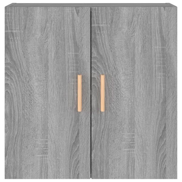 vidaXL Ντουλάπι Τοίχου Γκρι Sonoma 60x30x60 εκ. Επεξεργασμένο Ξύλο