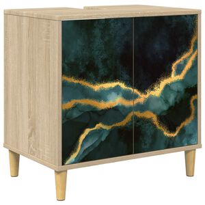 vidaXL &Nu;&tau;&omicron;&upsilon;&lambda;ά&pi;&iota; &Mu;&pi;ά&nu;&iota;&omicron;&upsilon; WIJHE Sonoma 60 x 40 x 60 &epsilon;&kappa;