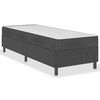 vidaXL Πλαίσιο Κρεβατιού Boxspring Γκρι 80 x 200 εκ. Υφασμάτινο