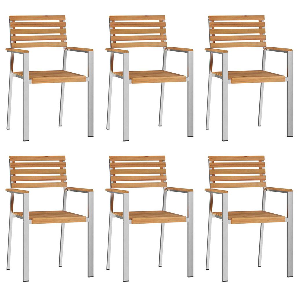 vidaXL Σετ Τραπεζαρίας Κήπου 7 pcs