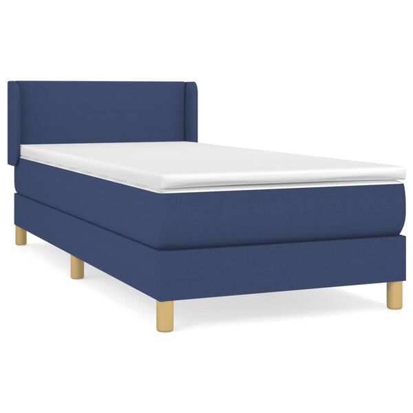 vidaXL &Kappa;&rho;&epsilon;&beta;ά&tau;&iota; Boxspring &mu;&epsilon; &Sigma;&tau;&rho;ώ&mu;&alpha; &Mu;&pi;&lambda;&epsilon; 80x200 &epsilon;&kappa;. &Upsilon;&phi;&alpha;&sigma;&mu;ά&tau;&iota;&nu;&omicron;