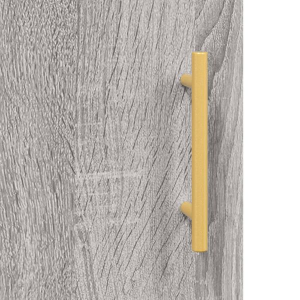 vidaXL Κομοδίνο Γκρι Sonoma 40 x 40 x 50 εκ. από Επεξεργασμένο Ξύλο