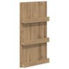 vidaXL &Rho;ά&phi;&iota; &Pi;&epsilon;&rho;&iota;&omicron;&delta;&iota;&kappa;ώ&nu; Artisan Oak 51 x 11 x 102 &epsilon;&kappa; &Epsilon;&pi;&epsilon;&xi;&epsilon;&rho;&gamma;&alpha;&sigma;&mu;έ&nu;&omicron; &Xi;ύ&lambda;&omicron;
