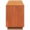 vidaXL Έπιπλο Τηλεόρασης Καφέ Κεριού 140x37x50 εκ. Μασίφ Ξύλο Πεύκου
