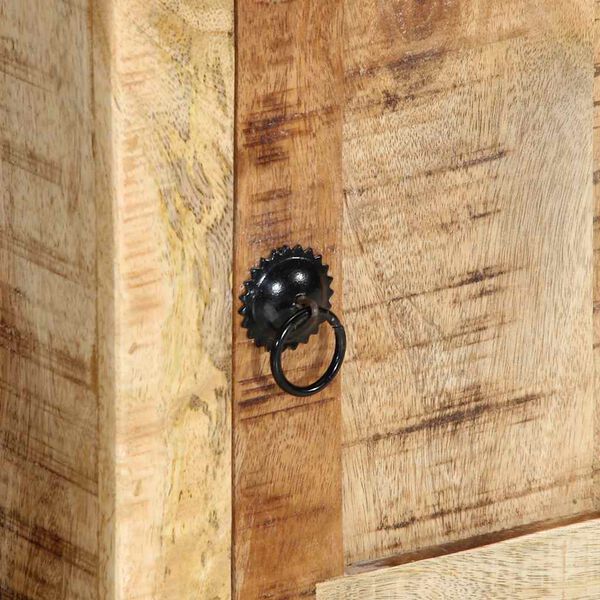 ντουλάπι τηλεόρασης vidaXL 105x46x32 cm μασίφ ξύλο ακατέργαστο μάνγκο
