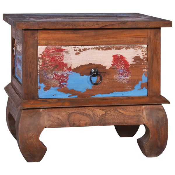 vidaXL Κομοδίνο 45 x 35 x 40 εκ. από Ανακυκλωμένο Ξύλο Teak