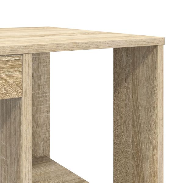 vidaXL Γραφείο Sonoma Oak Sonoma oak Επεξεργασμένο ξύλο