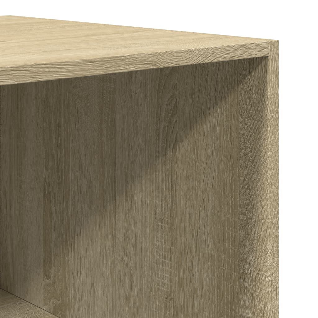 vidaXL Ντουλάπα Χρώμα Sonoma Δρυς 100x50x200εκ. από Επεξεργασμένο Ξύλο