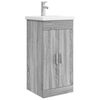 vidaXL &Kappa;&alpha;&theta;&rho;έ&phi;&tau;&eta;&sigmaf; &mu;&pi;ά&nu;&iota;&omicron;&upsilon; &mu;&epsilon; &nu;&iota;&pi;&tau;ή&rho;&alpha; &Gamma;&kappa;&rho;&iota; Sonoma 42 x 40 x 84,5 &epsilon;&kappa;
