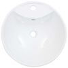 vidaXL Νιπτήρας με Οπή Υπερχείλισης Λευκός 46,5 x 18 εκ. Κεραμικός