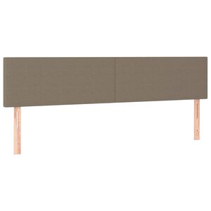 vidaXL &Kappa;&epsilon;&phi;&alpha;&lambda;ά&rho;&iota;&alpha; &Kappa;&rho;&epsilon;&beta;&alpha;&tau;&iota;&omicron;ύ 2 &tau;&epsilon;&mu;. Taupe 100x5x78/88 &epsilon;&kappa;. &Upsilon;&phi;&alpha;&sigma;&mu;ά&tau;&iota;&nu;&omicron;