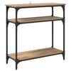 vidaXL &Tau;&rho;&alpha;&pi;έ&zeta;&iota; &kappa;&omicron;&nu;&sigma;ό&lambda;&alpha;&sigmaf; Artisan Oak 75 x 29 x 75 &epsilon;&kappa; &Epsilon;&pi;&epsilon;&xi;&epsilon;&rho;&gamma;&alpha;&sigma;&mu;έ&nu;&omicron; &Xi;ύ&lambda;&omicron;