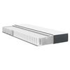 vidaXL Στρώμα Κρεβατιού με στρώμα Γκρι 90 x 190 cm ύφασμα