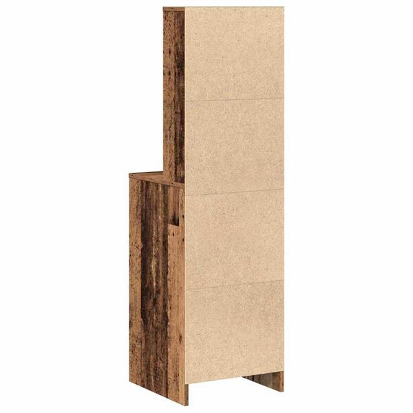 vidaXL Highboard Παλαιό ξύλο 40 x 41 x 135 εκ. Επεξεργασμένο ξύλο