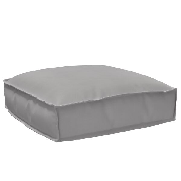 vidaXL Μαξιλάρι παλέτας για κάθισμα Γκρι 50 x 50 x 12 cm Ύφασμα Oxford