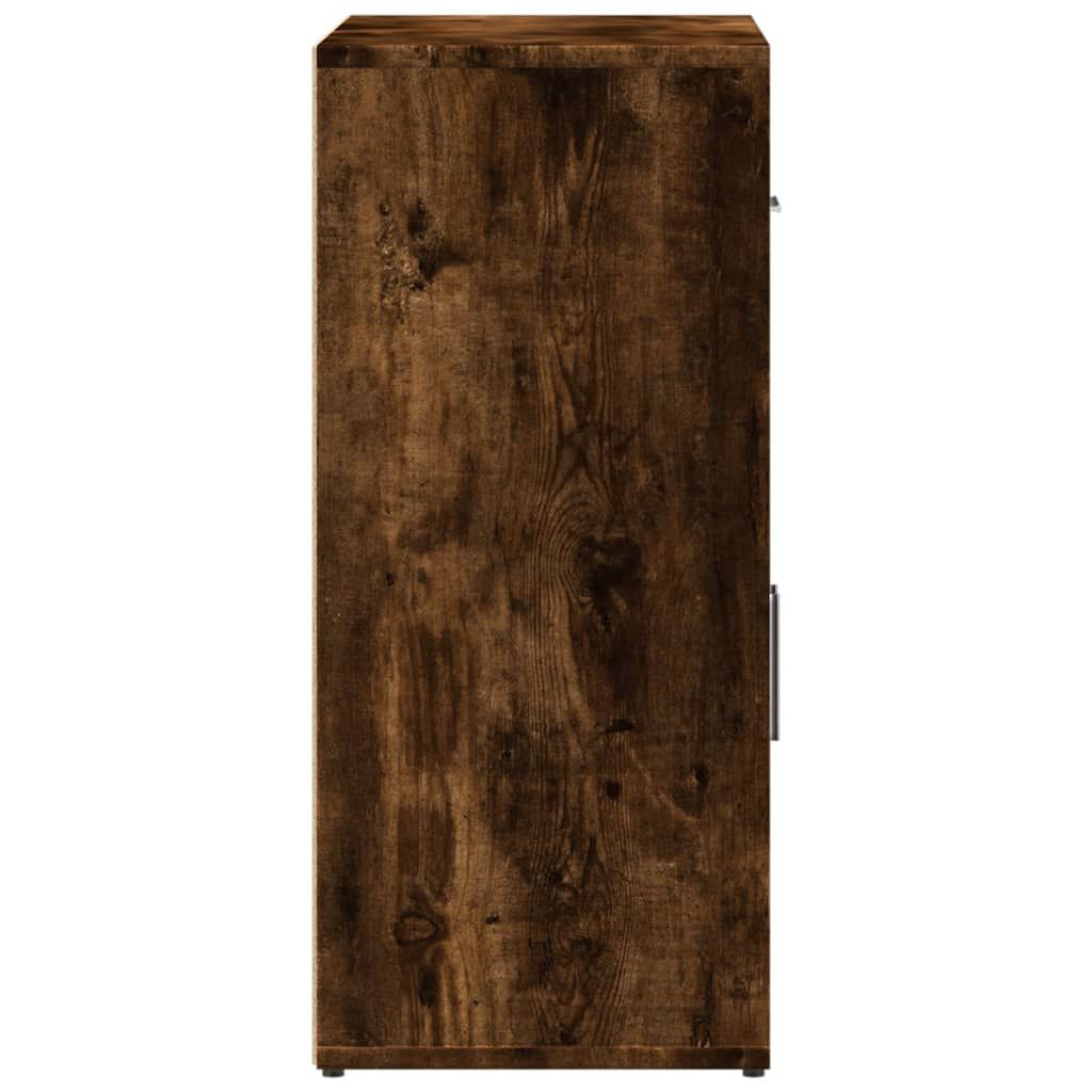 vidaXL Βοηθητικά Ντουλάπια 2 τεμ. Καπνιστή Δρυς 60x31x70εκ. Επεξ. Ξύλο