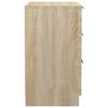 vidaXL Κομοδίνο Sonoma Δρυς 40 x 36 x 65 εκ.