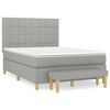 vidaXL &Kappa;&rho;&epsilon;&beta;ά&tau;&iota; Boxspring &mu;&epsilon; &Sigma;&tau;&rho;ώ&mu;&alpha; &Alpha;&nu;&omicron;&iota;&chi;&tau;ό &Gamma;&kappa;&rho;&iota; 140x190 &epsilon;&kappa;. &Upsilon;&phi;&alpha;&sigma;&mu;ά&tau;&iota;&nu;&omicron;