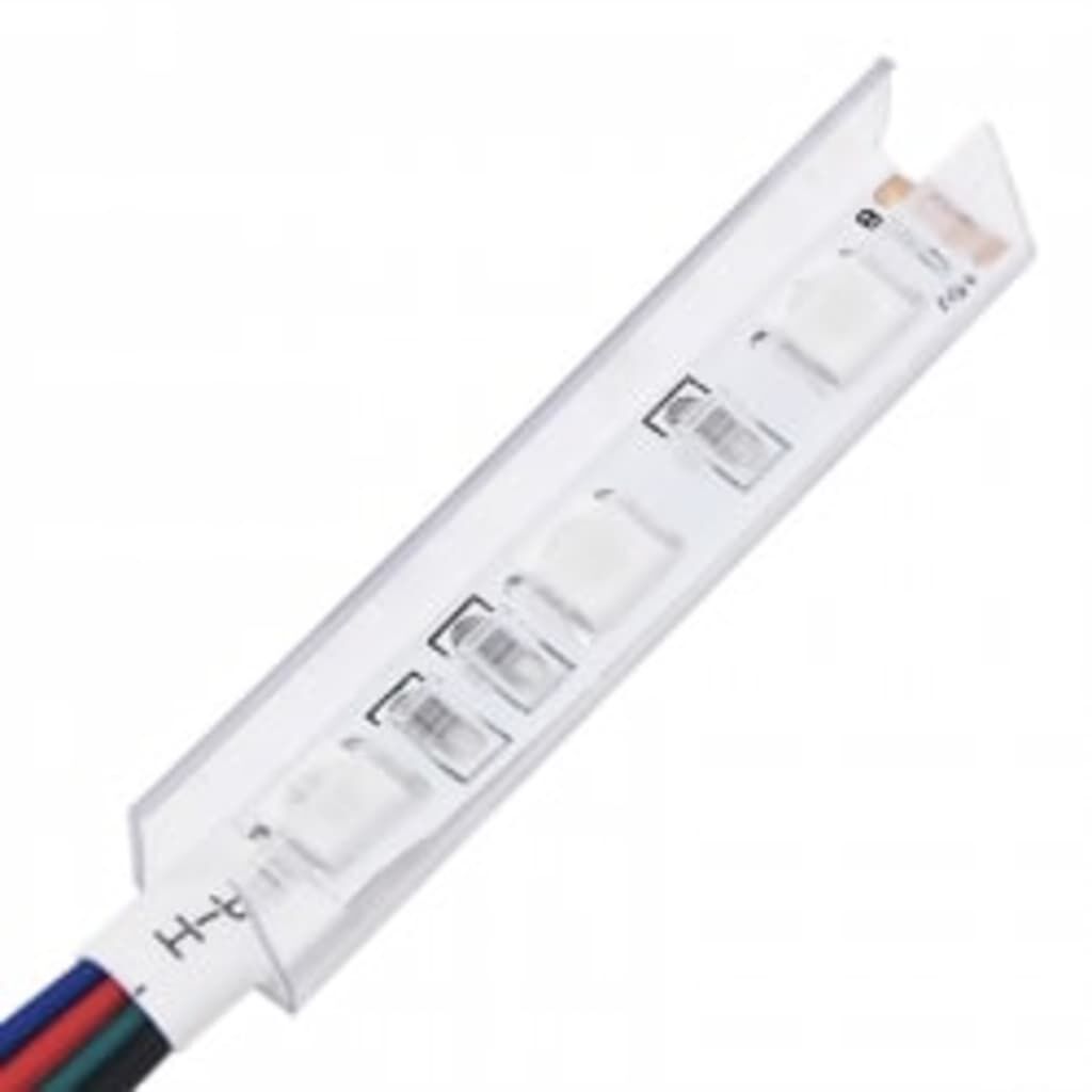 vidaXL Έπιπλο Τηλεόρασης με LED Λευκό 290 x 36,5 x 40 εκ.