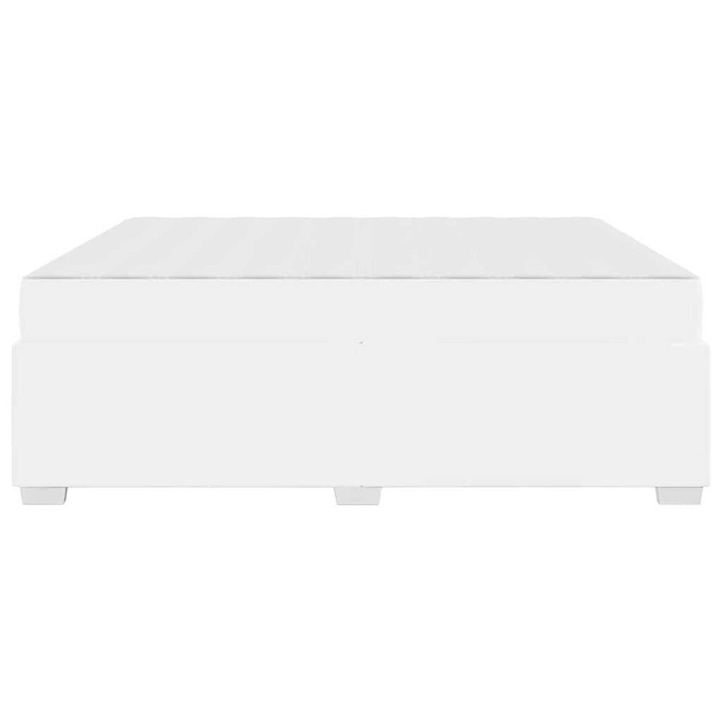 vidaXL Σκελετός Κρεβατιού Λευκό 180 x 200 cm Τεχνητό δέρμα