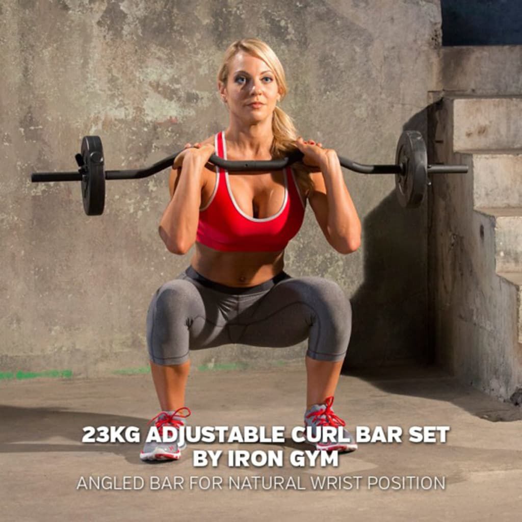 Iron Gym Στραβόμπαρα Ρυθμιζόμενη Σετ 23 κ. IRG033