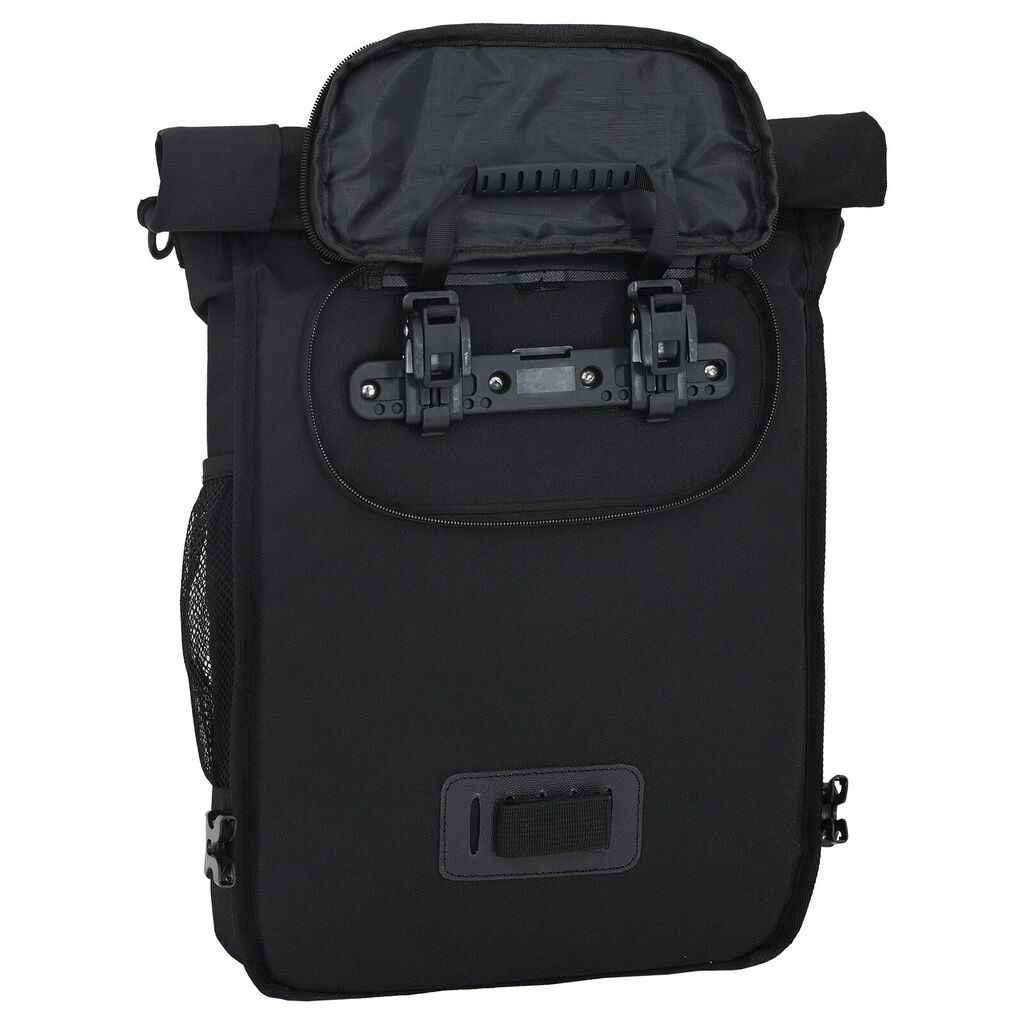 vidaXL Τσάντα Ποδηλάτου για Ράφι 20 L Μαύρη 31x13x58 εκ