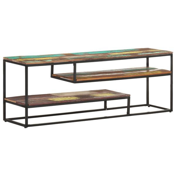 vidaXL Έπιπλο Τηλεόρασης 130 x 30 x 45 εκ. από Μασίφ Ανακυκλωμένο Ξύλο