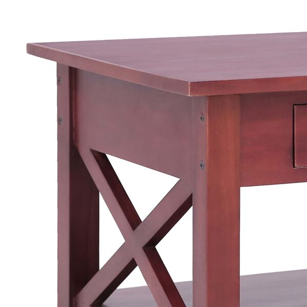 vidaXL Τραπεζάκι Σαλονιού Καφέ 100 x 55 x 46 εκ. από Μασίφ Μαόνι