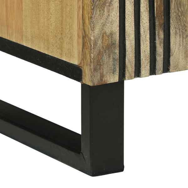 vidaXL Ντουλάπα Τηλεόρασης 105x33.5x46 cm Μασίφ ξύλο μάνγκο