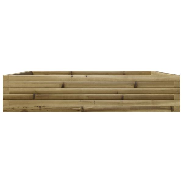 vidaXL Ζαρντινιέρα Κήπου 110x110x23 εκ. από Εμποτισμένο Ξύλο Πεύκου