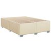 vidaXL &Kappa;&rho;&epsilon;&beta;ά&tau;&iota; Boxspring &mu;&epsilon; &Sigma;&tau;&rho;ώ&mu;&alpha; &Kappa;&rho;&epsilon;&mu; 140x190 &epsilon;&kappa;. &Upsilon;&phi;&alpha;&sigma;&mu;ά&tau;&iota;&nu;&omicron;