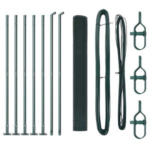 vidaXL &Sigma;&upsilon;&rho;&mu;&alpha;&tau;ό&pi;&lambda;&epsilon;&gamma;&mu;&alpha; &mu;&epsilon; &Sigma;&kappa;&upsilon;&rho;ό&delta;&epsilon;&mu;&alpha; 10 x 1,2 &mu; PVC-&Epsilon;&pi;&iota;&kappa;&alpha;&lambda;&upsilon;&mu;&mu;έ&nu;&omicron; &Alpha;&tau;&sigma;ά&lambda;&iota;