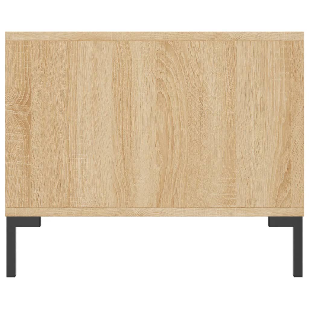 vidaXL Τραπεζάκι Σαλονιού Sonoma Δρυς 90x50x40 εκ. Επεξεργασμένο Ξύλο
