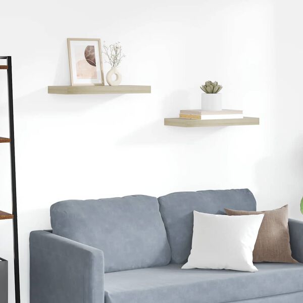 vidaXL &Rho;ά&phi;&iota;&alpha; &Tau;&omicron;ί&chi;&omicron;&upsilon; 2 &tau;&epsilon;&mu;. &Chi;&rho;ώ&mu;&alpha; &Delta;&rho;&upsilon;ό&sigmaf; 50x23x3,8 &epsilon;&kappa;. MDF