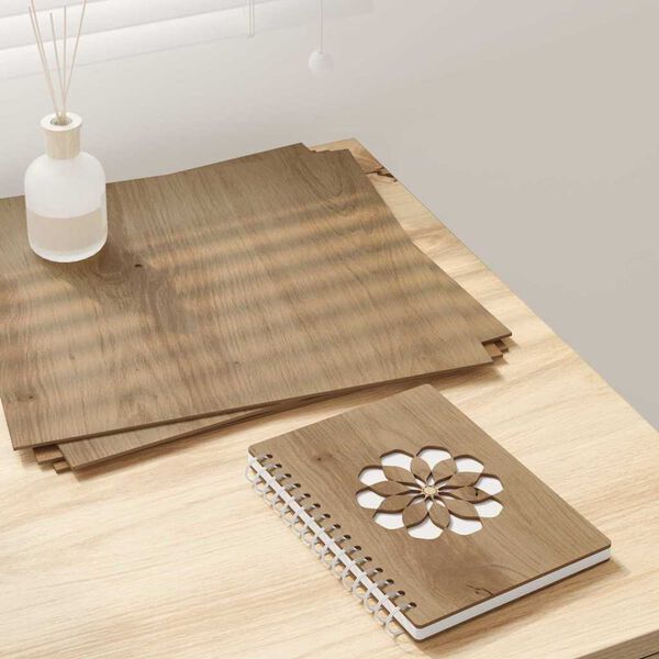 vidaXL &Delta;&iota;&alpha;&kappa;&omicron;&sigma;&mu;&eta;&tau;&iota;&kappa;ά &Pi;ά&nu;&epsilon;&lambda; 50 pcs Artisan Oak 30 x 30 x 0.27 &epsilon;&kappa;.