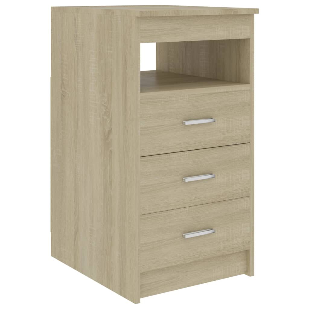 vidaXL Συρταριέρα Sonoma Δρυς 40 x 50 x 76 εκ. από Επεξεργασμένο Ξύλο