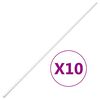 vidaXL &Kappa;&alpha;&nu;ά&lambda;&iota; &Kappa;&alpha;&lambda;&omega;&delta;ί&omega;&nu; 15 x 10 &chi;&iota;&lambda;. 10 &mu;. &alpha;&pi;ό PVC