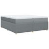 vidaXL &Kappa;&rho;&epsilon;&beta;ά&tau;&iota; Boxspring &mu;&epsilon; &Sigma;&tau;&rho;ώ&mu;&alpha; &Alpha;&nu;&omicron;&iota;&chi;&tau;ό &Gamma;&kappa;&rho;&iota; 200x200 &epsilon;&kappa;. &Upsilon;&phi;&alpha;&sigma;&mu;ά&tau;&iota;&nu;&omicron;