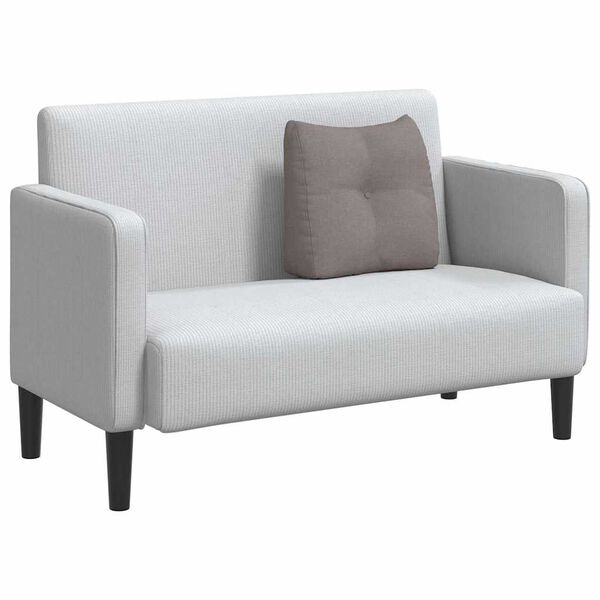 vidaXL Μαξιλάρι Πλάτης Taupe 45 x 24 x 50 εκ ύφασμα