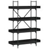 vidaXL &Beta;&iota;&beta;&lambda;&iota;&omicron;&theta;ή&kappa;&eta; 4 &Epsilon;&pi;&iota;&pi;έ&delta;&omega;&nu; &Mu;&alpha;ύ&rho;&eta; 100x33x145,5 &epsilon;&kappa;. &Epsilon;&pi;&epsilon;&xi;&epsilon;&rho;&gamma;&alpha;&sigma;&mu;έ&nu;&omicron; &Xi;ύ&lambda;&omicron;