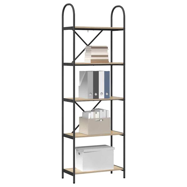 vidaXL &Rho;ά&phi;&iota; &Beta;&iota;&beta;&lambda;ί&omega;&nu; &Delta;&rho;ύ&sigmaf; Sonoma 60 x 30 x 183 &epsilon;&kappa; &Epsilon;&pi;&epsilon;&xi;&epsilon;&rho;&gamma;&alpha;&sigma;&mu;έ&nu;&omicron; &xi;ύ&lambda;&omicron;