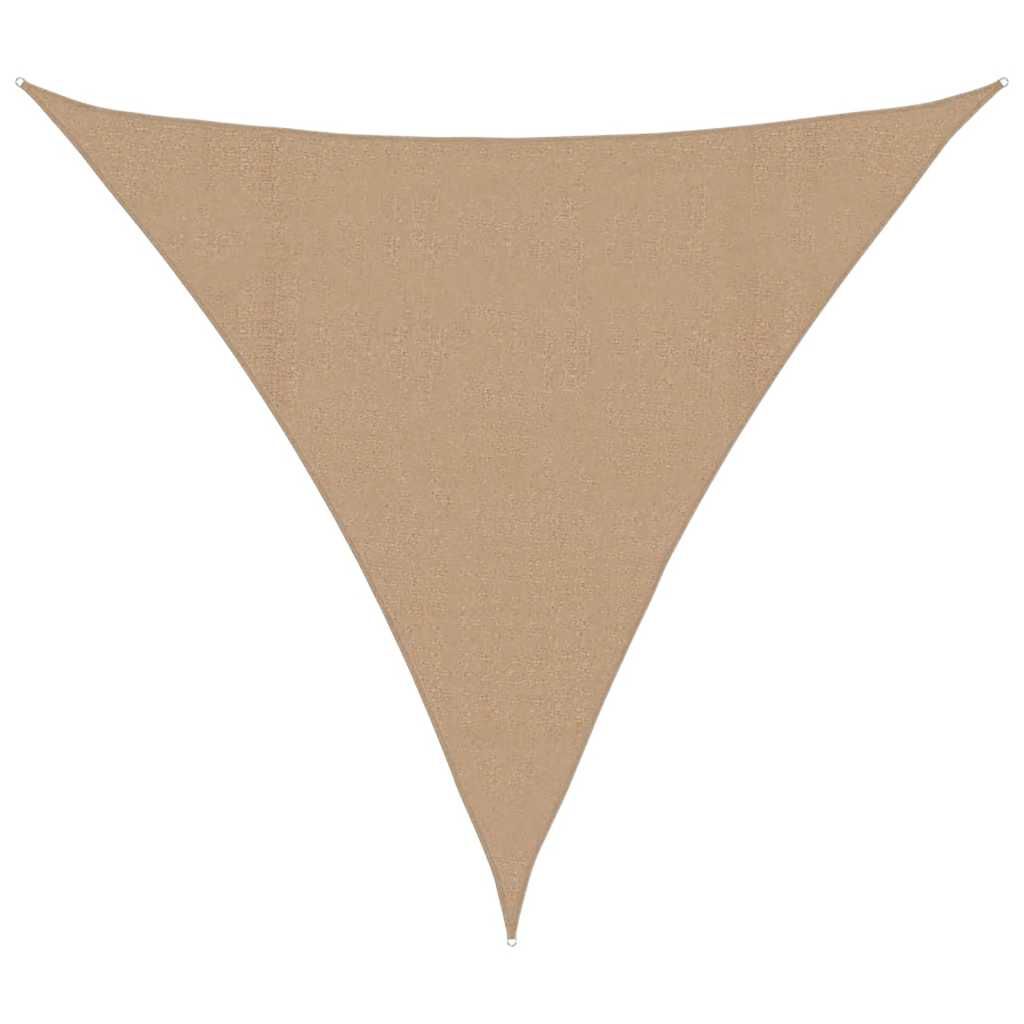 vidaXL Πανί Σκίασης Taupe 4,5 x 4,5 x 4,5 μ. από HDPE 160 γρ./μ²