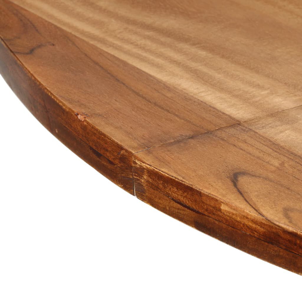 vidaXL Τραπεζαρία Στρογγυλή 175x75 εκ. Ξύλο Ακακίας & Μελί Φινίρισμα