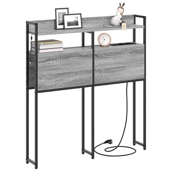 vidaXL &Kappa;&epsilon;&phi;&alpha;&lambda;ά&rho;&iota; &Alpha;&pi;&omicron;&theta;ή&kappa;&eta;&sigmaf; &mu;&epsilon; &rho;ά&phi;&iota; &Gamma;&kappa;&rho;&iota; sonoma 90 cm &Epsilon;&pi;&epsilon;&xi;&epsilon;&rho;&gamma;&alpha;&sigma;&mu;έ&nu;&omicron; &xi;ύ&lambda;&omicron;