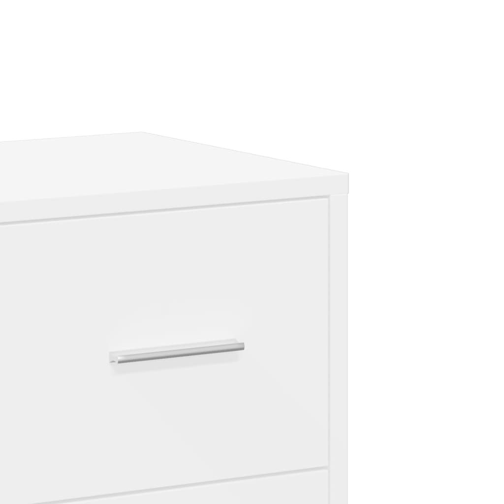 vidaXL Βοηθητικά Ντουλάπια 2 τεμ. Λευκό 60x31x84 εκ. Επεξεργ. Ξύλο