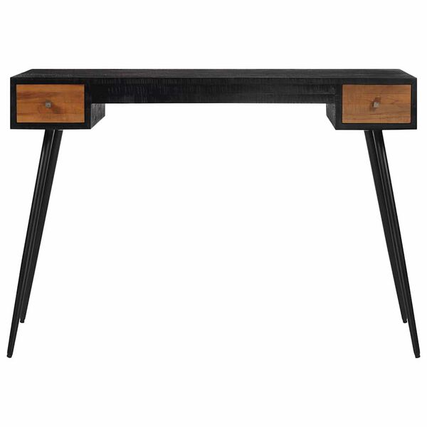 vidaXL Γραφείο 117 x 56,5 x 75 εκ. από Μασίφ Ανακυκλωμένο Teak
